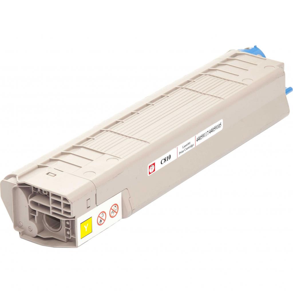 Тонер-картридж BASF OKI C810 Yellow 44059117/44059105 (KT-C810Y) - 2 Тонер-картридж BASF OKI C810 Yellow 44059117/44059105 (KT-C810Y) - 2
