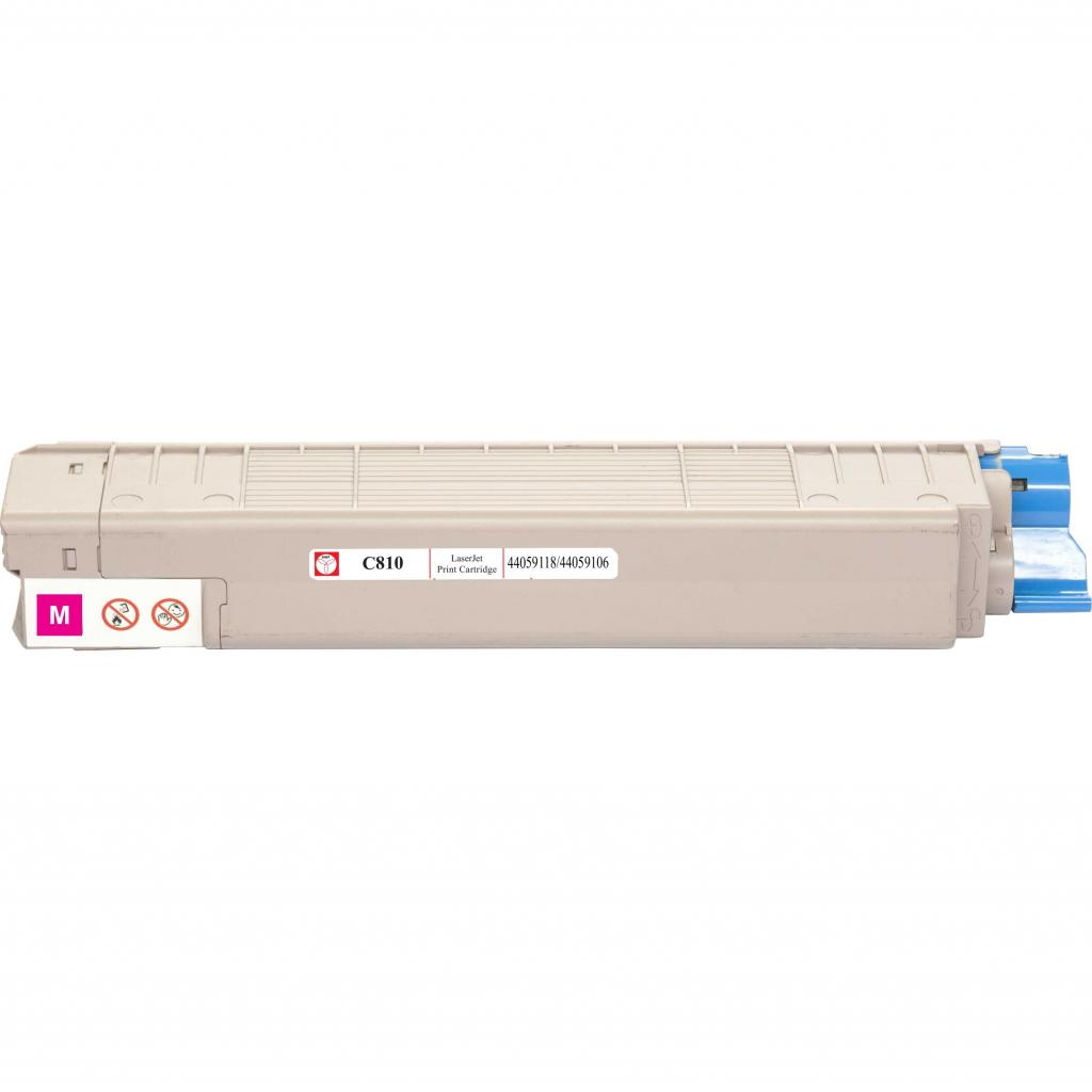 Тонер-картридж BASF OKI C810 Magenta 44059118/44059106 (KT-C810M) - 1 Тонер-картридж BASF OKI C810 Magenta 44059118/44059106 (KT-C810M) - 1