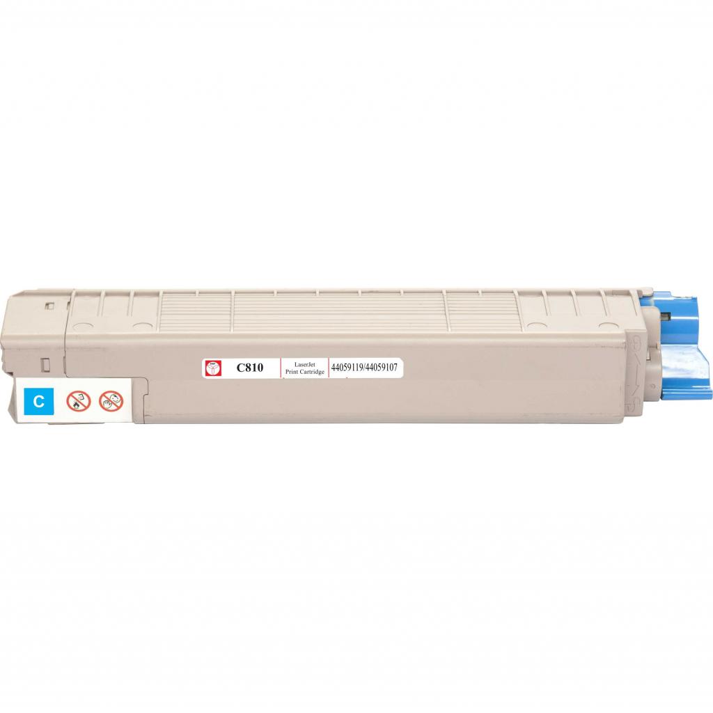Тонер-картридж BASF OKI C810 Cyan 44059119/44059107 (KT-C810C) - 1 Тонер-картридж BASF OKI C810 Cyan 44059119/44059107 (KT-C810C) - 1
