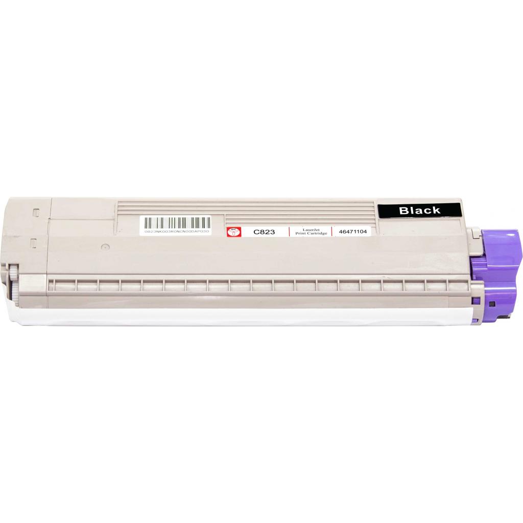 Тонер-картридж BASF OKI C822/823/833dn Black 46471104 (KT-46471104) - 1