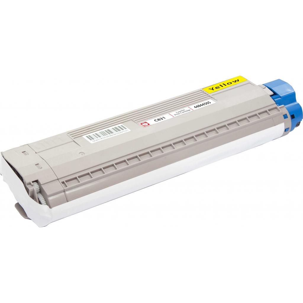 Тонер-картридж BASF OKI C831/841 Yellow, 44844505 (KT-44844505) - 2