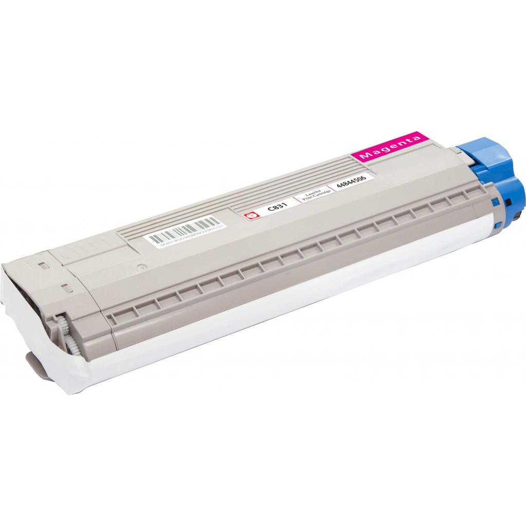 Тонер-картридж BASF OKI C831/841 Magenta, 44844506 (KT-44844506) - 2 Тонер-картридж BASF OKI C831/841 Magenta, 44844506 (KT-44844506) - 2