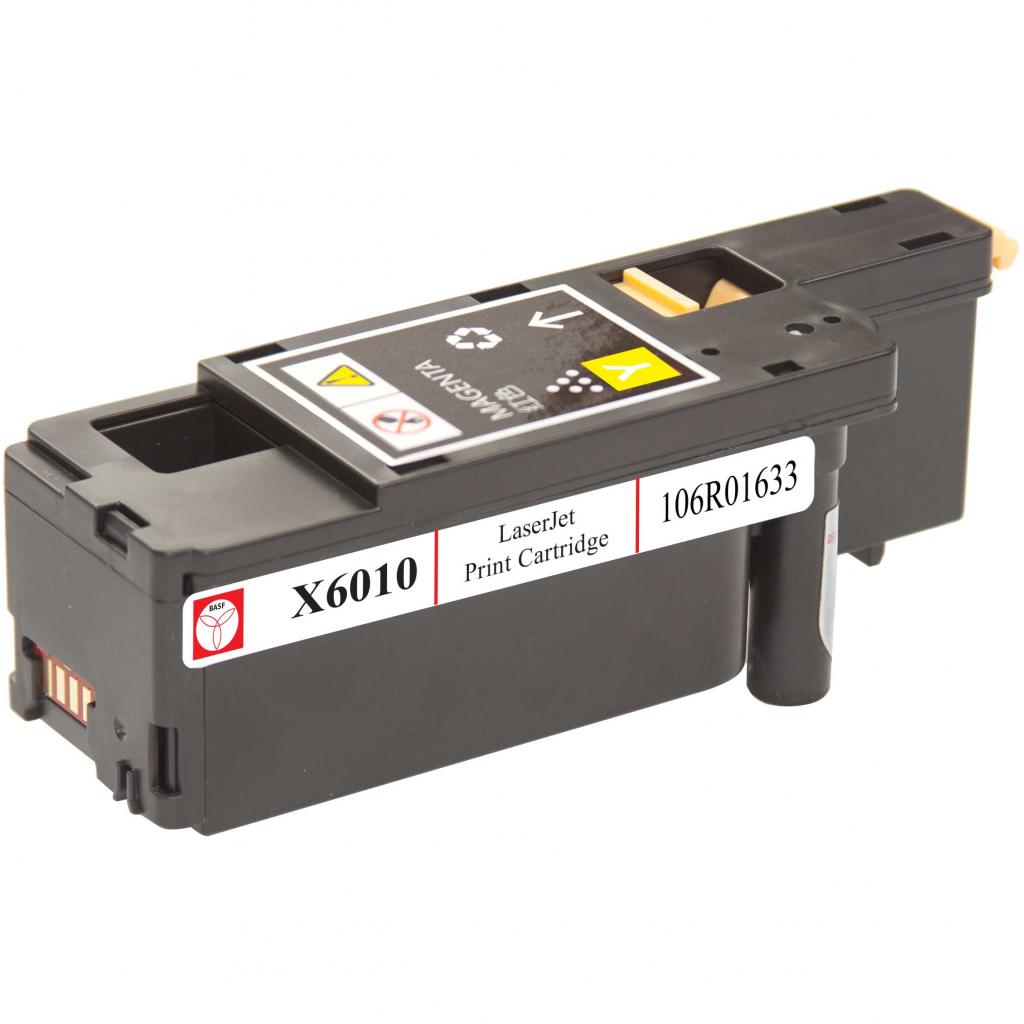 Тонер-картридж BASF Xerox Ph 6000/6010N Yellow 106R01633 (KT-X6010Y) - 2