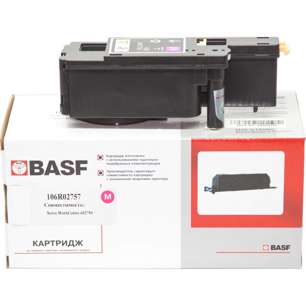 Тонер-картридж BASF Xerox Ph 6020/6022/WC6025/6027 Magenta 106R02757 (KT-106R02757)