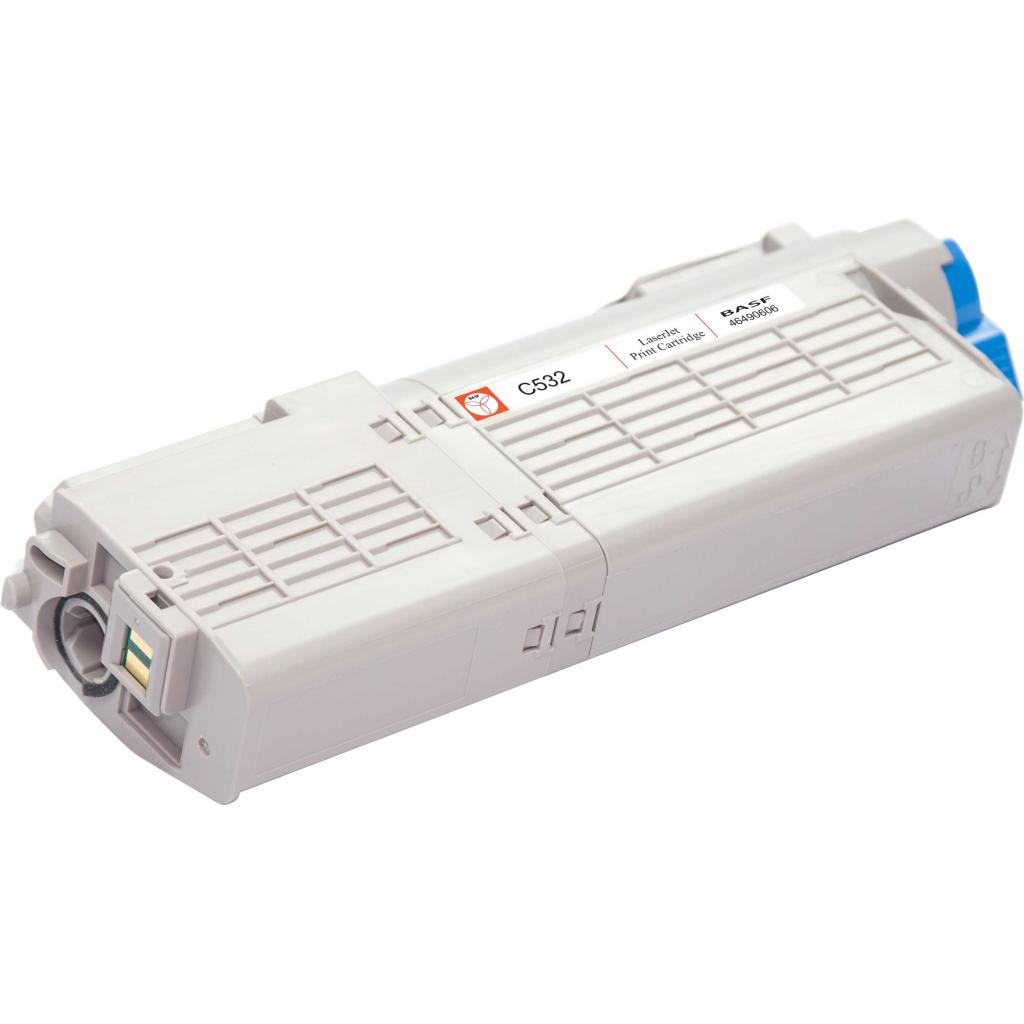 Тонер-картридж BASF OKI C532/542, MC563/573 Magenta 46490606 (KT-46490606) - 2