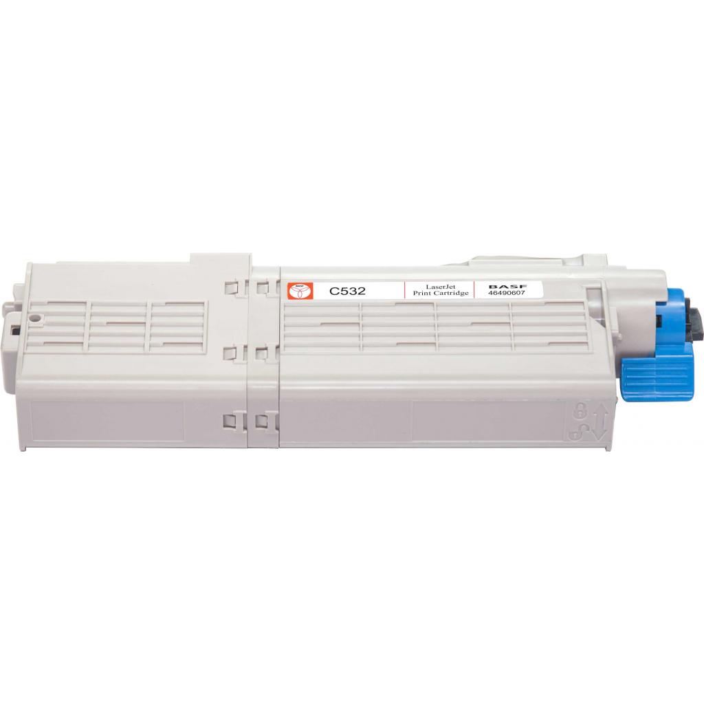 Тонер-картридж BASF OKI C532/542, MC563/573 Cyan 46490607 (KT-46490607) - 1 Тонер-картридж BASF OKI C532/542, MC563/573 Cyan 46490607 (KT-46490607) - 1