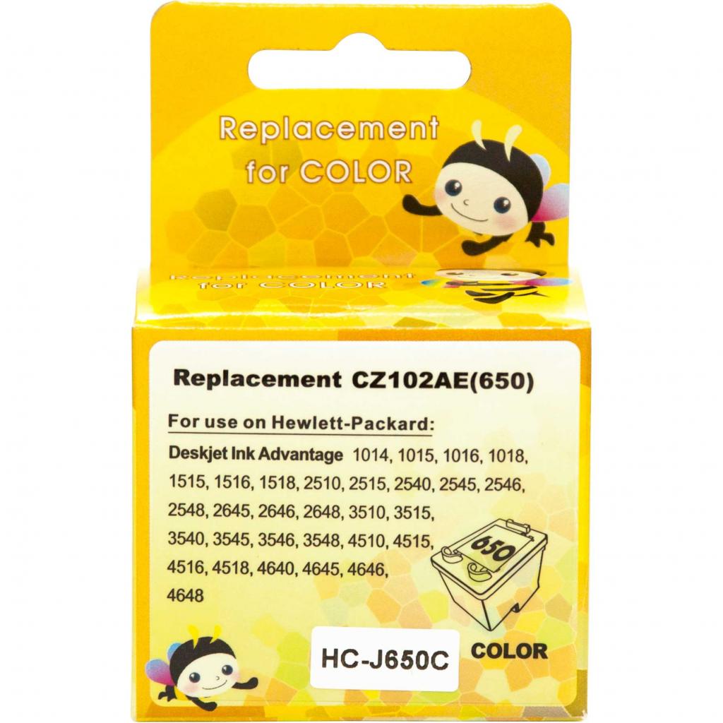 Картридж Microjet для HP №650 (CZ102AE) Color (HC-J650C) Картридж Microjet для HP №650 (CZ102AE) Color (HC-J650C)