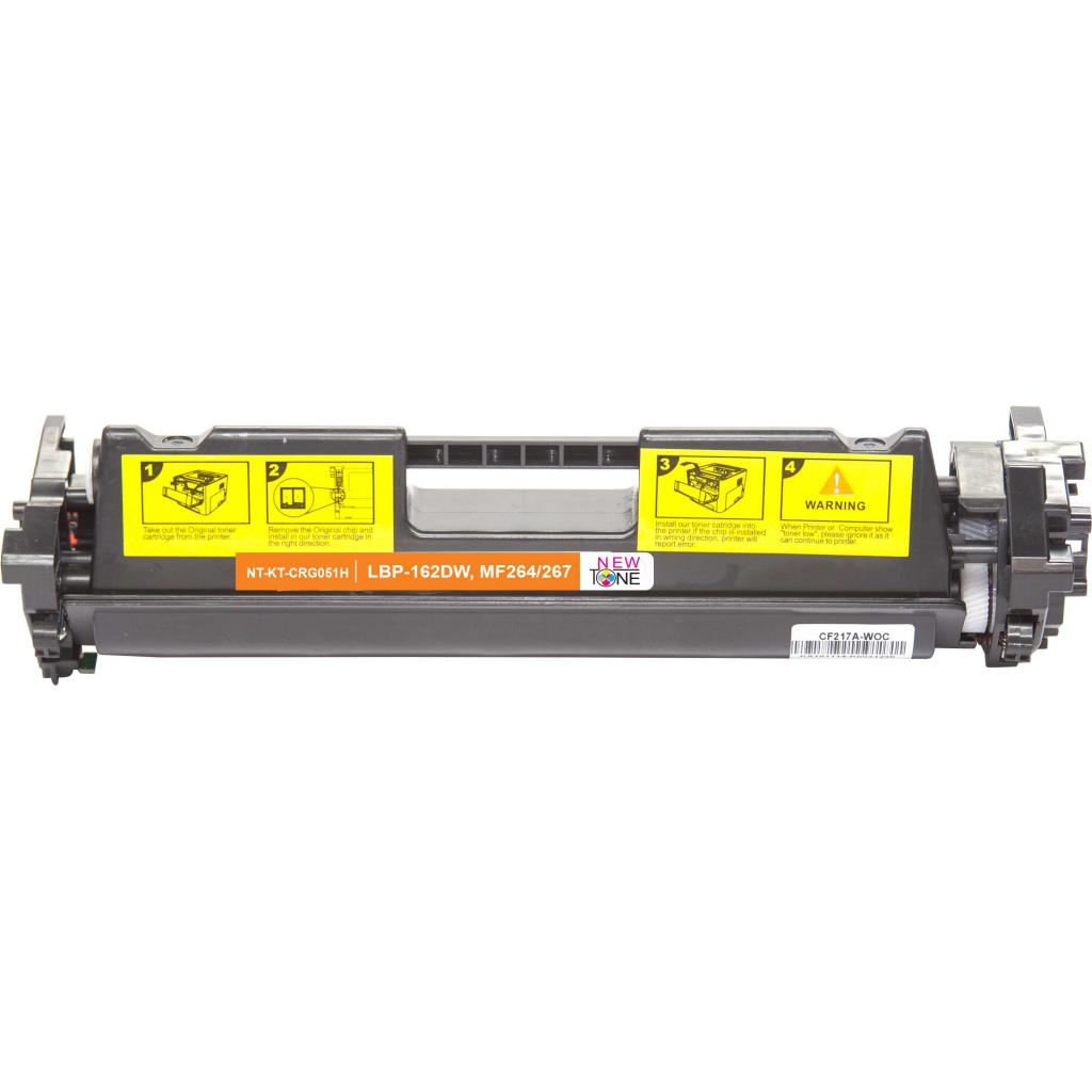 Тонер-картридж NewTone Canon LBP-162DW, MF264/267/269DW, 2169C002 Black (NT-KT-CRG051H) - 1
