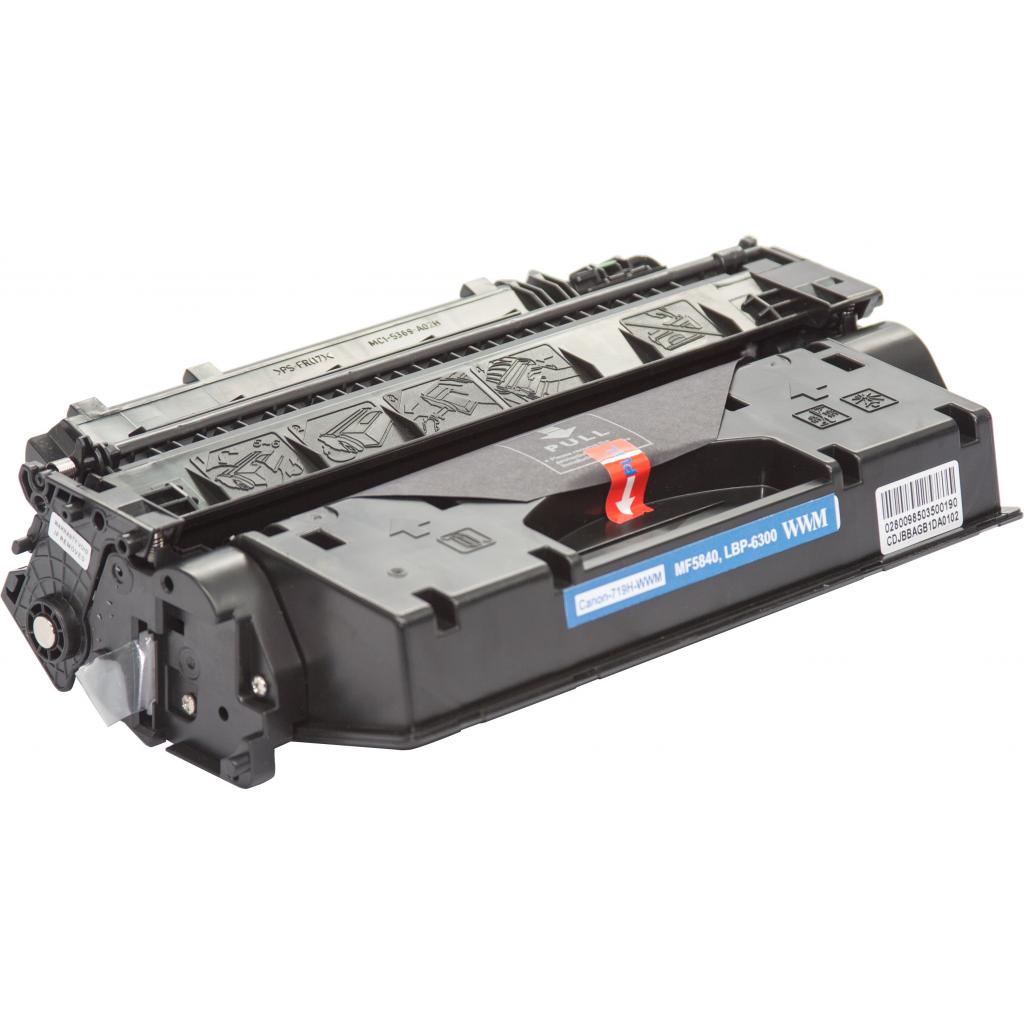 Тонер-картридж WWM Canon MF5840, LBP-6300 Black (Canon-719H-WWM) - 2