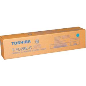 Тонер-картридж Toshiba T-FC28EC 24K CYAN, для e-STUDIO 2330, 2820, 3520, 4520 (6AJ00000046)