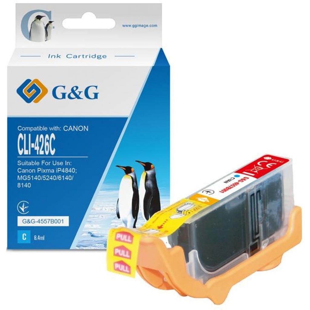 Картридж G&G Canon CLI-426 Cyan (G&G-4557B001) Картридж G&G Canon CLI-426 Cyan (G&G-4557B001)