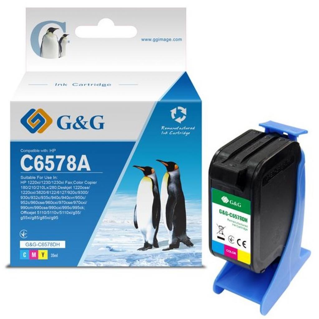 Картридж G&G HP No.78 color, 19ml (G&G-C6578DH) Картридж G&G HP No.78 color, 19ml (G&G-C6578DH)