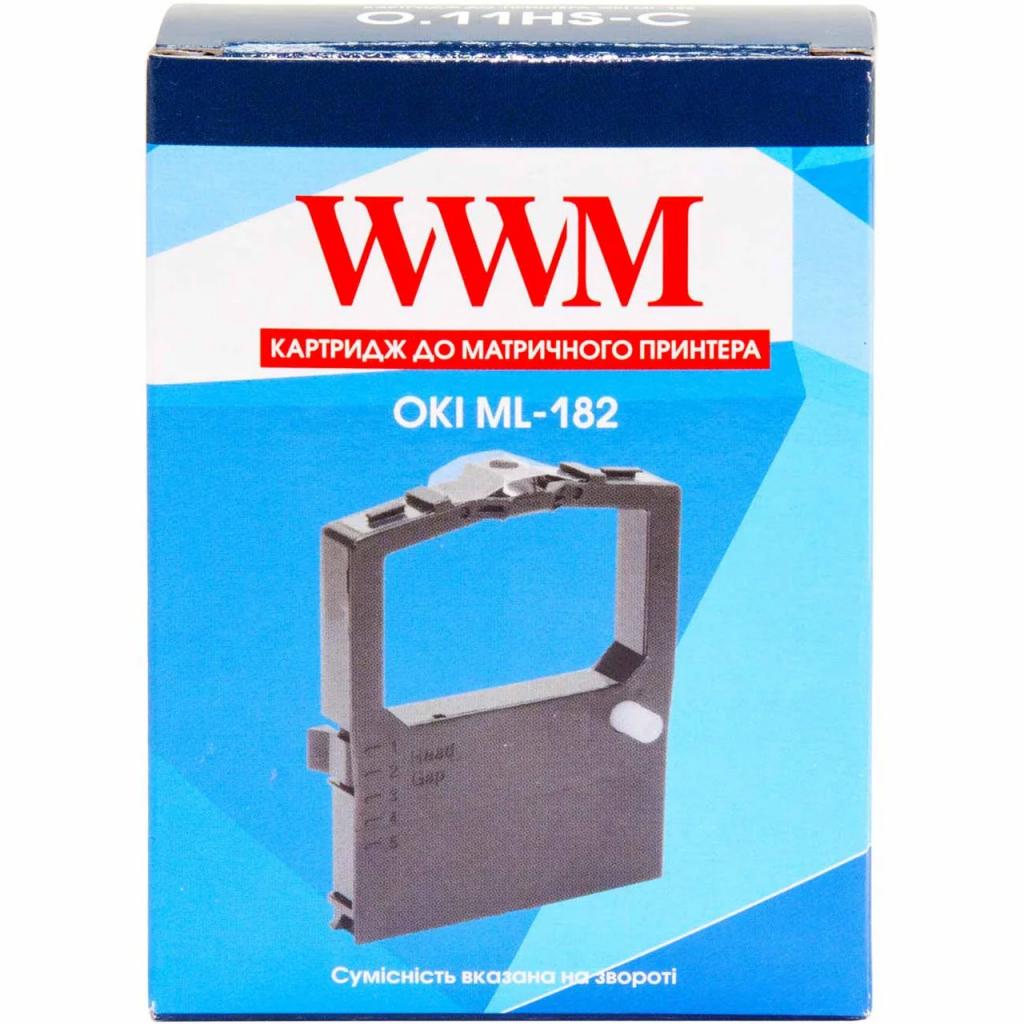 Картридж WWM OKI ML-182/720/5320 Black беp шва (O.11HS-CN)
