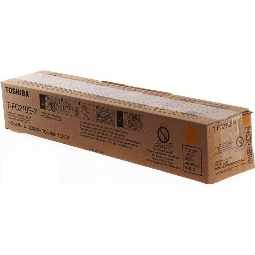 Тонер-картридж Toshiba T-FC210EY YELLOW 28K (6AJ00000168)