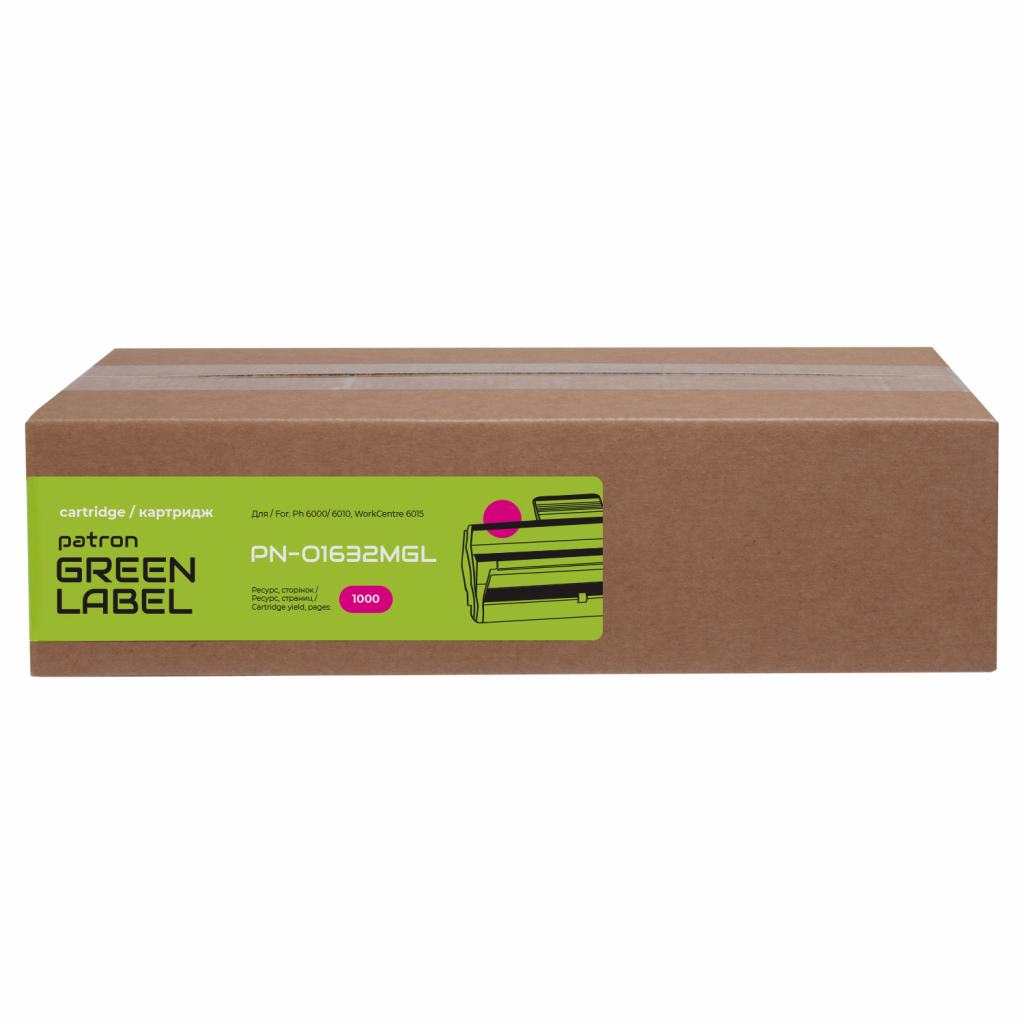 Тонер-картридж Patron Xerox 106R01632 Green Label, Magenta (PN-01632MGL) - 1
