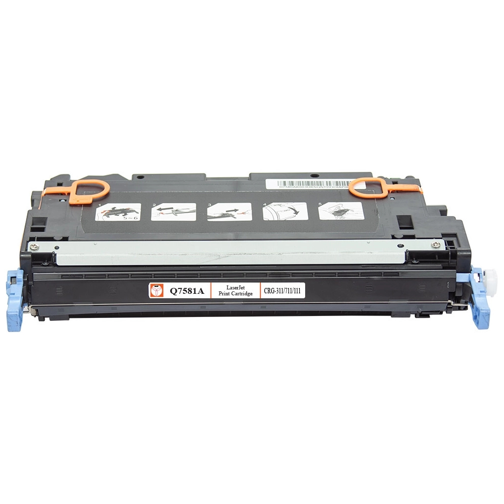 Картридж BASF HP CLJ 3800 Q7581A Cyan (BASF-KT-Q7581A_CRG711) - 2 Картридж BASF HP CLJ 3800 Q7581A Cyan (BASF-KT-Q7581A_CRG711) - 2