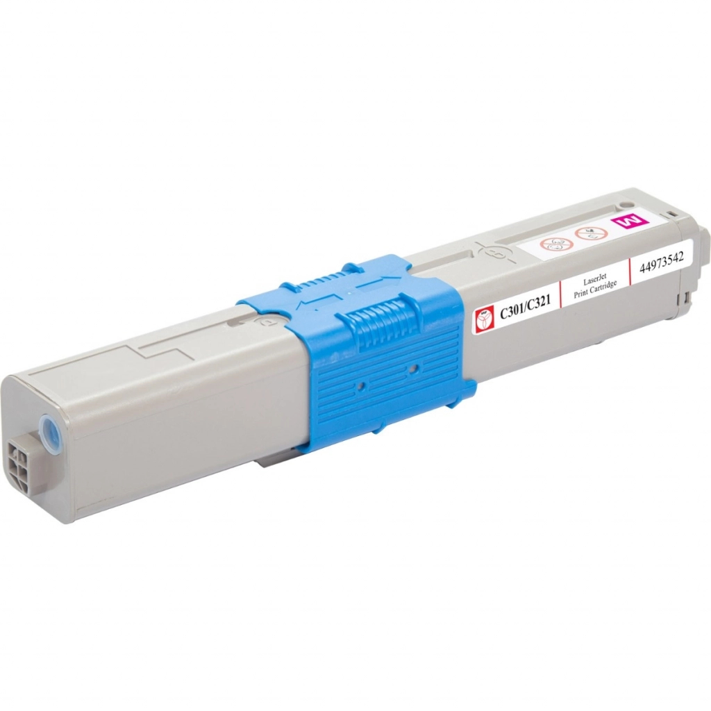 Тонер-картридж BASF OKI C301/C321/MC332/MC342/ 44973542 Magenta (KT-44973542) - 1 Тонер-картридж BASF OKI C301/C321/MC332/MC342/ 44973542 Magenta (KT-44973542) - 1