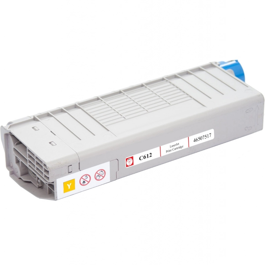 Тонер-картридж BASF OKI C612/ 46507517 Yellow (KT-46507517) - 1