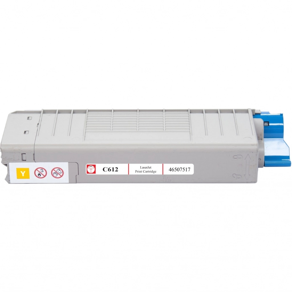 Тонер-картридж BASF OKI C612/ 46507517 Yellow (KT-46507517) - 2