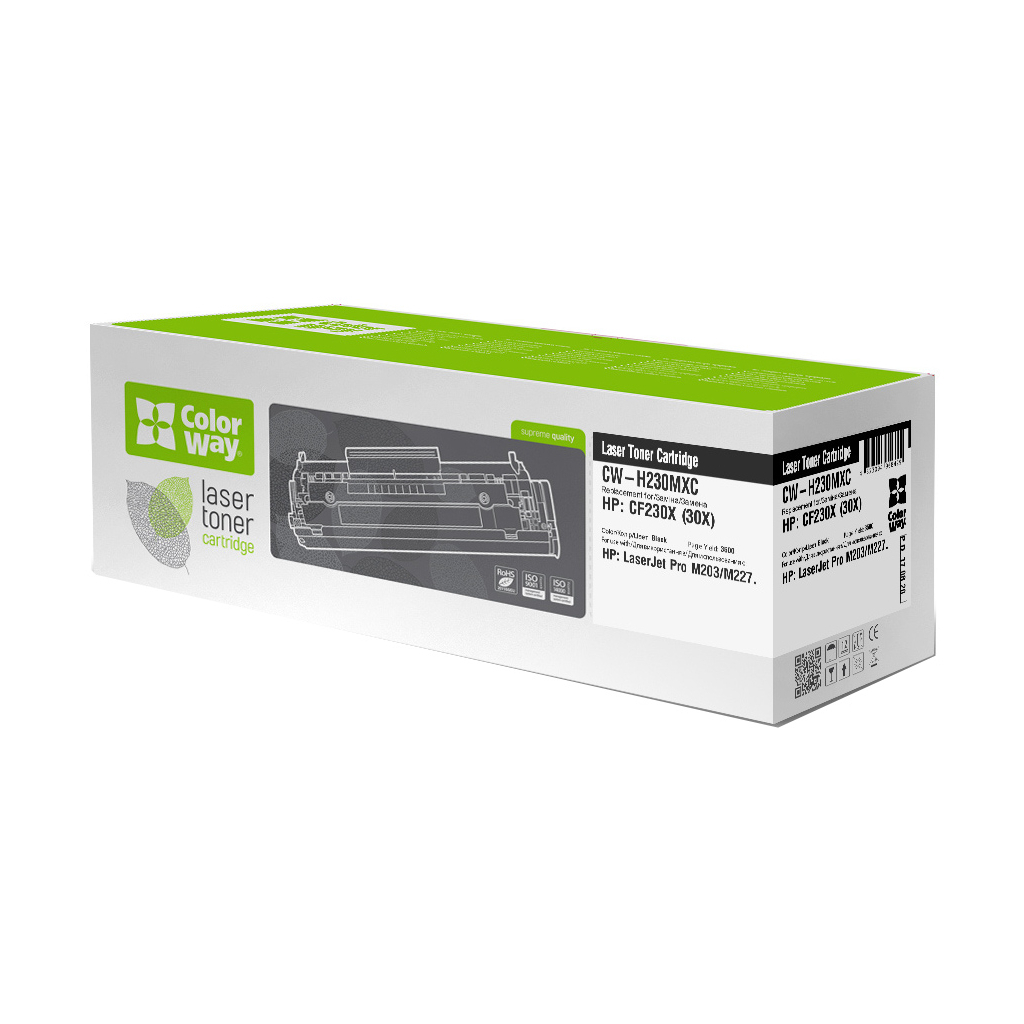 Картридж ColorWay HP (CF230XX) M203/M227 (CW-H230MXXC) - 1