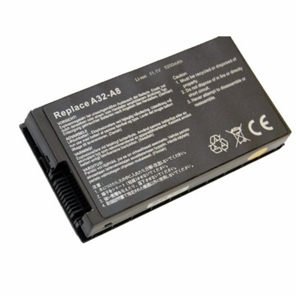 Аккумулятор для ноутбука ASUS A32-A8 Adapt (BAT07783)