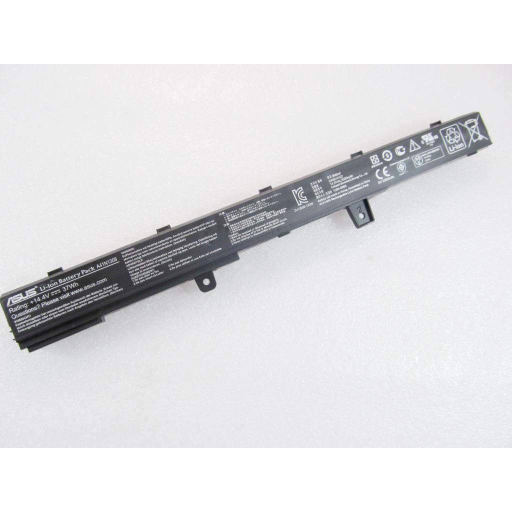 Аккумулятор для ноутбука ASUS Asus A41N1308 2500mAh (37Wh) 4cell 14.4V Li-ion (A47021) - 1