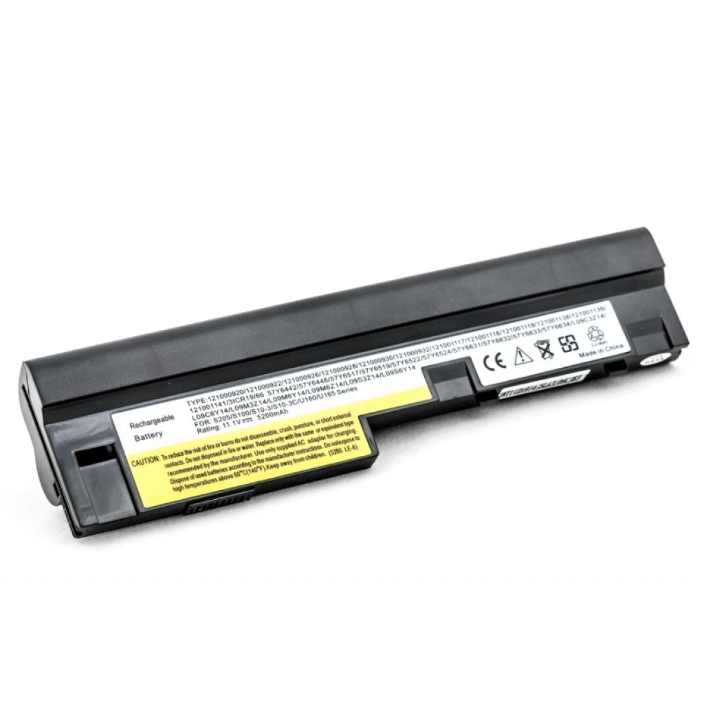 Аккумулятор для ноутбука Lenovo IdeaPad S10-3 2200mAh (24Wh) 3cell 10.8V Li-ion (A47067) - 1