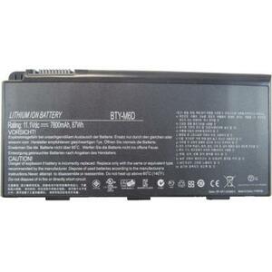Аккумулятор для ноутбука MSI MSI BTY-M6D 7800mAh 6cell 11.1V Li-ion (A47040)