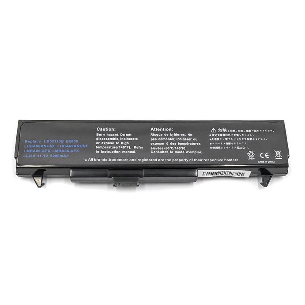 Аккумулятор для ноутбука LG E23 (LB52113D) 11.1V 5200mAh PowerPlant (NB400010)