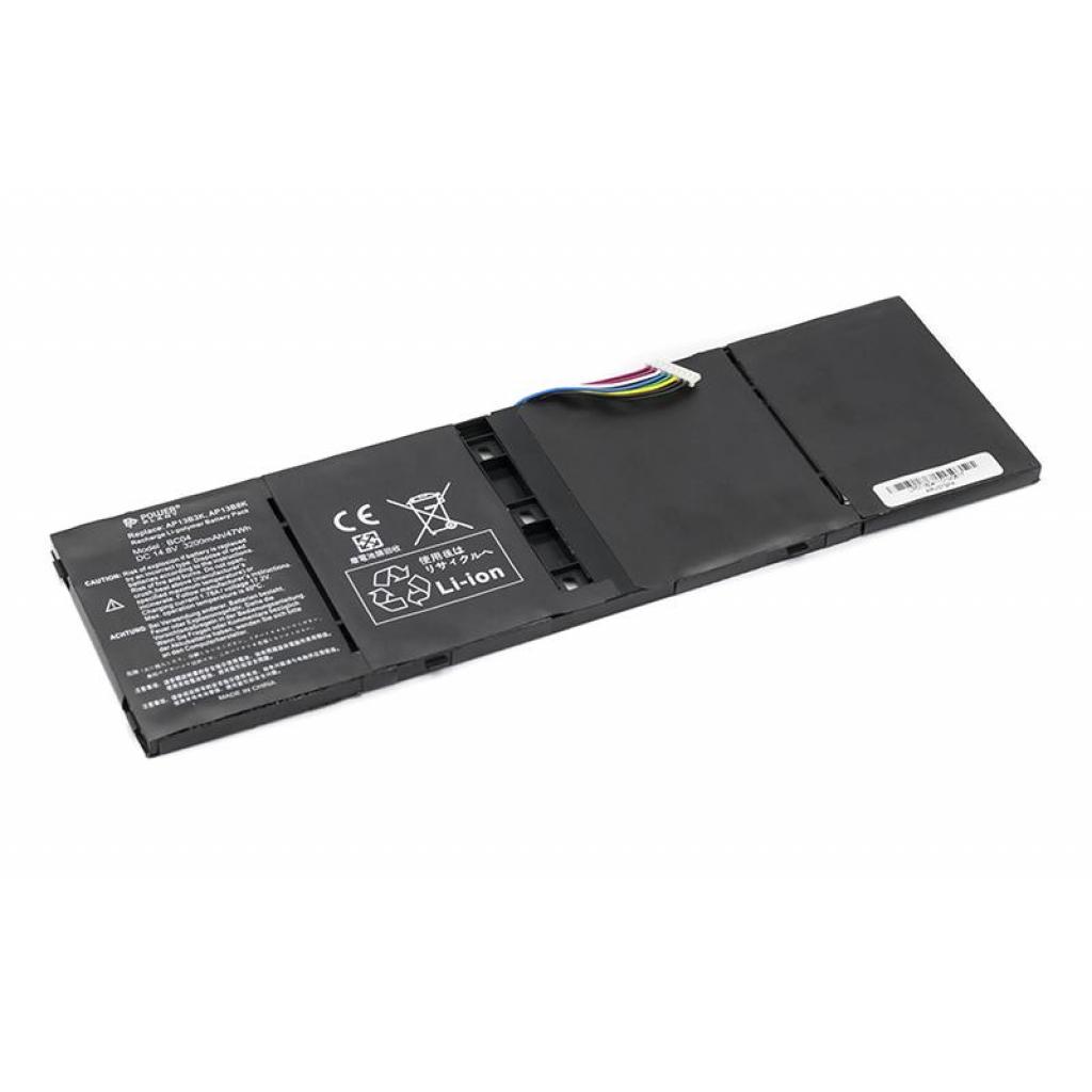 Аккумулятор для ноутбука ACER Aspire V5-573 Series (AP13B3K, ARV573PA) 14.8V 3200mAh PowerPlant (NB410217) - 1 Аккумулятор для ноутбука ACER Aspire V5-573 Series (AP13B3K, ARV573PA) 14.8V 3200mAh PowerPlant (NB410217) - 1