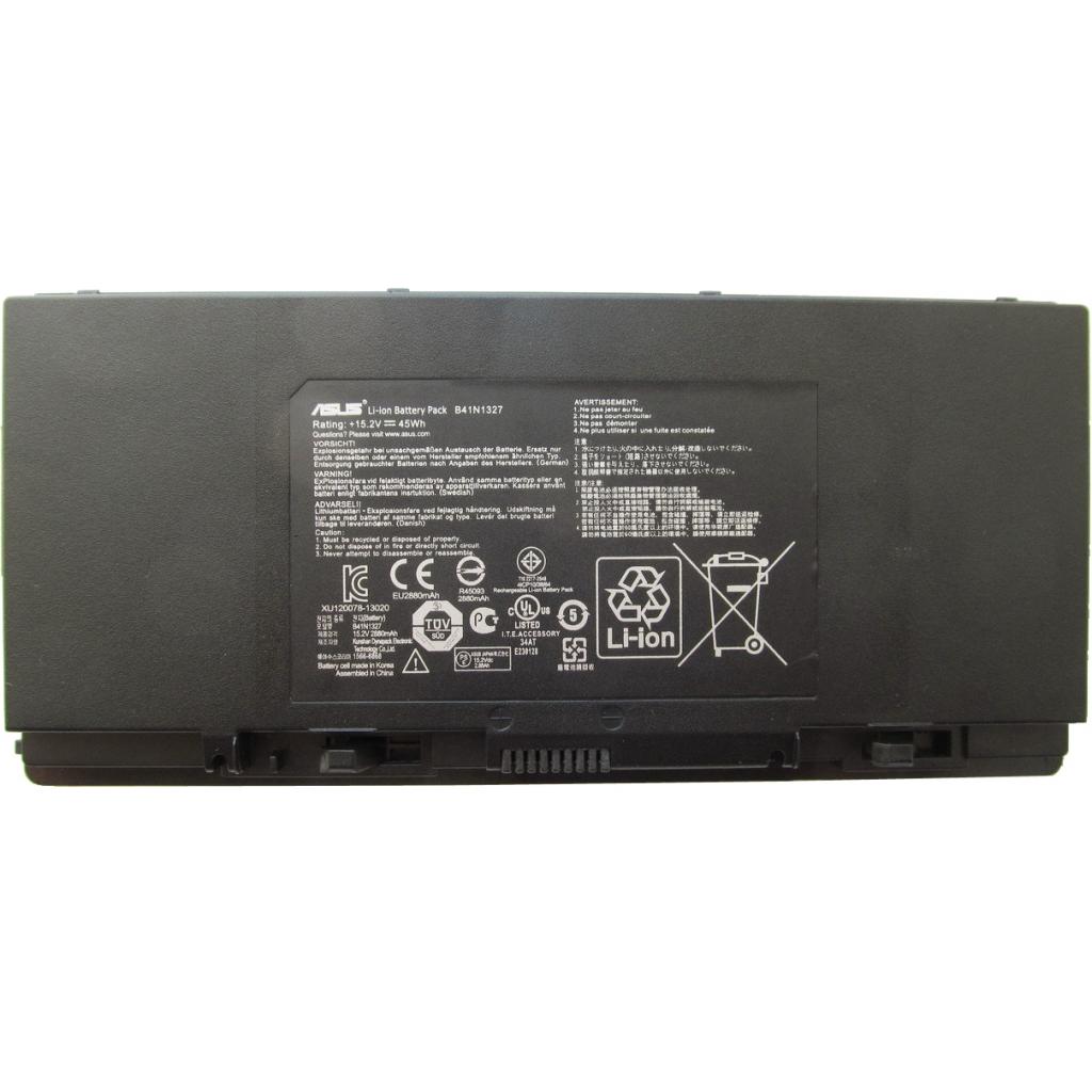 Аккумулятор для ноутбука ASUS B551 B41N1327, 2880mAh (45Wh), 4cell, 15.2V, Li-ion, черная, (A47342)