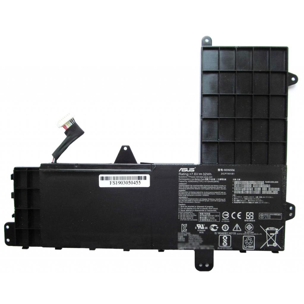 Аккумулятор для ноутбука ASUS E502 B21N1506, 4240mAh (32Wh), 2cell, 7.6V, Li-ion, черная, (A47254)