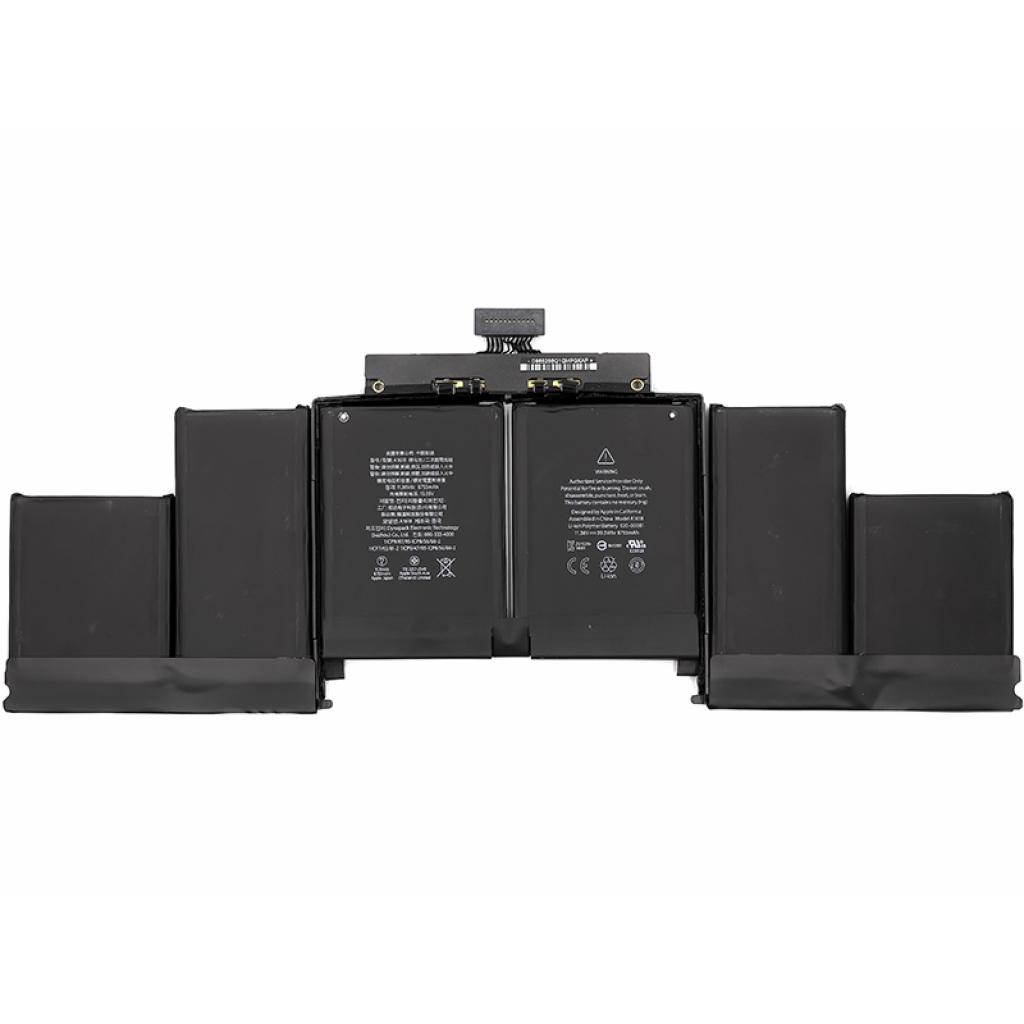 Аккумулятор для ноутбука Apple MacBook Pro Retina 15 (A1398, A1618) 13.05V 99.5Wh PowerPlant (NB420216) - 1 Аккумулятор для ноутбука Apple MacBook Pro Retina 15 (A1398, A1618) 13.05V 99.5Wh PowerPlant (NB420216) - 1