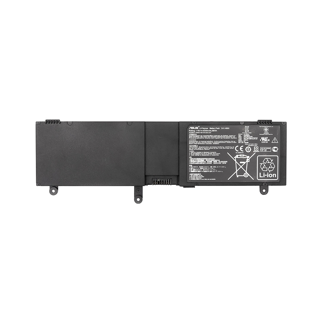 Аккумулятор для ноутбука ASUS N550 Series (C41-N550) 15V 59Wh PowerPlant (NB430680)