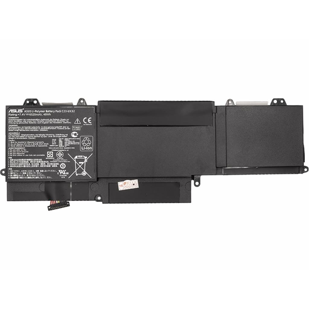 Аккумулятор для ноутбука ASUS VivoBook U38N (C23-UX32) 7.4V 6250mAh (NB430666) - 1