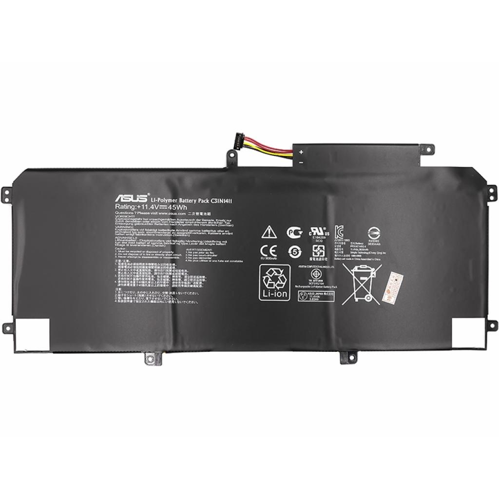 Аккумулятор для ноутбука ASUS Zenbook UX305 (C31N1411) 11.4V 45Wh (NB430901) - 1 Аккумулятор для ноутбука ASUS Zenbook UX305 (C31N1411) 11.4V 45Wh (NB430901) - 1