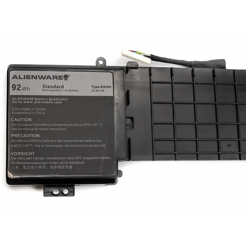 Аккумулятор для ноутбука Dell Alienware 17 R2 (6JHDV) 14.8V 92Wh (NB441129) - 2