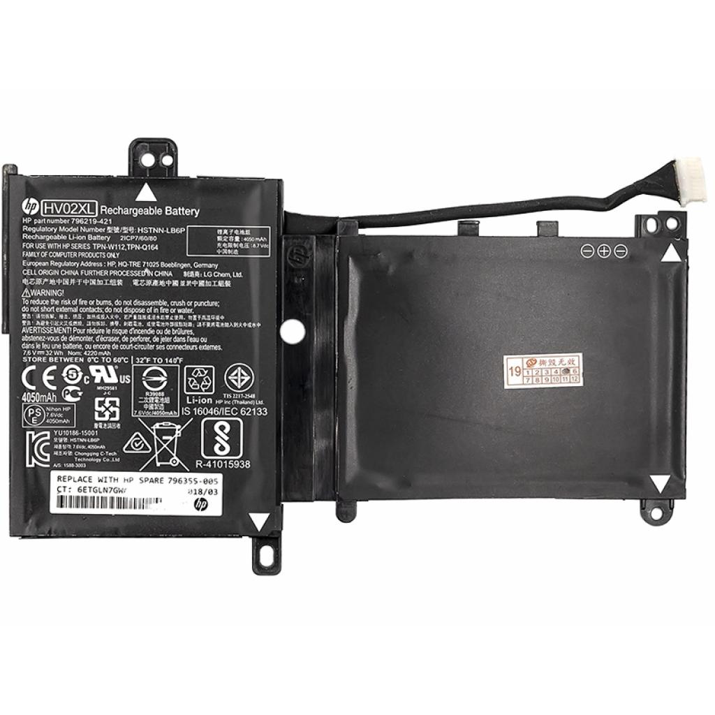 Аккумулятор для ноутбука HP Pavilion X360 11-K (HV02XL) 7.6V 32Wh (NB461172) Аккумулятор для ноутбука HP Pavilion X360 11-K (HV02XL) 7.6V 32Wh (NB461172)