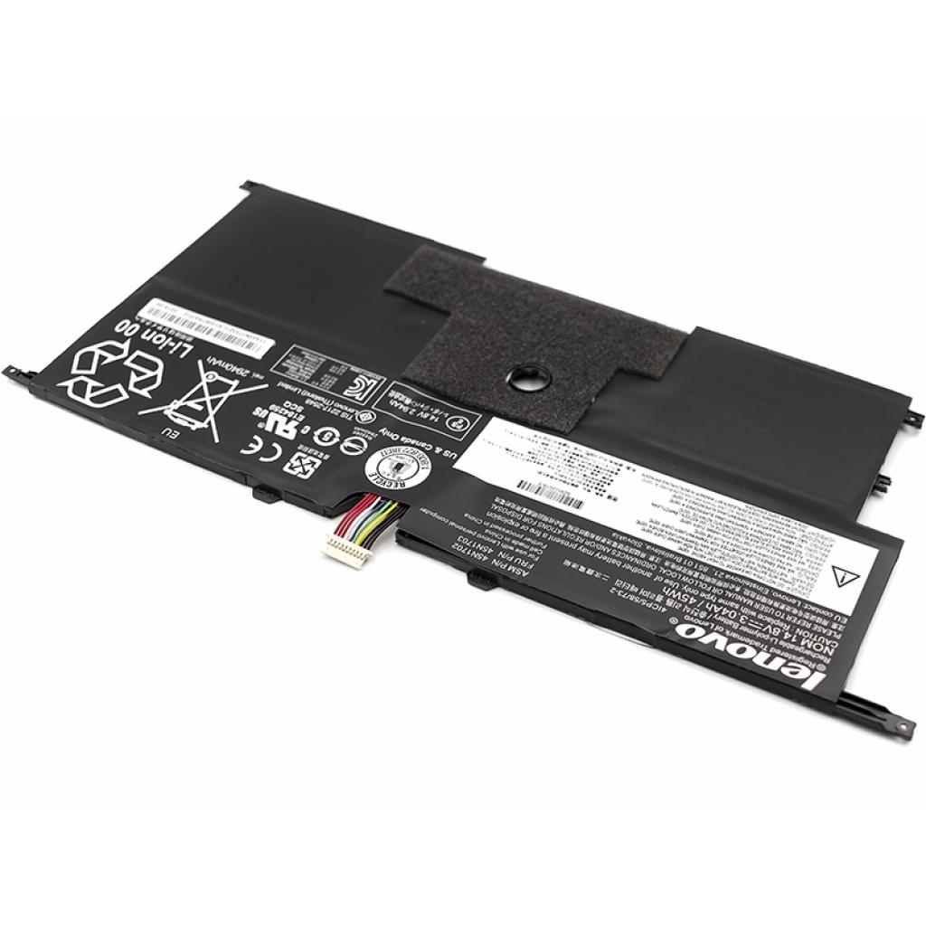 Аккумулятор для ноутбука Lenovo ThinkPad X1 Carbon 14" 2nd (45N1700) 14.8V 45Wh (NB480678) Аккумулятор для ноутбука Lenovo ThinkPad X1 Carbon 14" 2nd (45N1700) 14.8V 45Wh (NB480678)