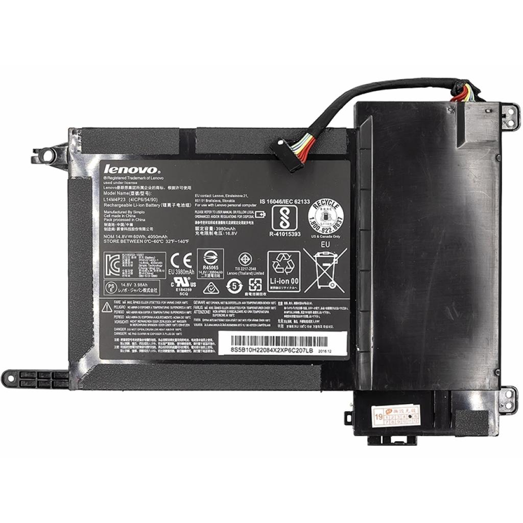 Аккумулятор для ноутбука Lenovo Y700-17iSK (L14M4P23) 14.8V 60Wh (NB480647) - 1