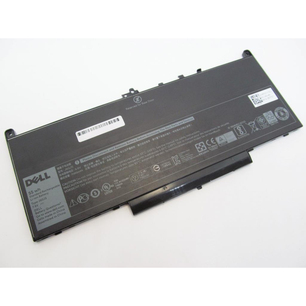 Аккумулятор для ноутбука Dell Latitude E7470 J60J5, 55Wh (7080mAh), 4cell, 7.6V, Li-ion (A47251) - 1