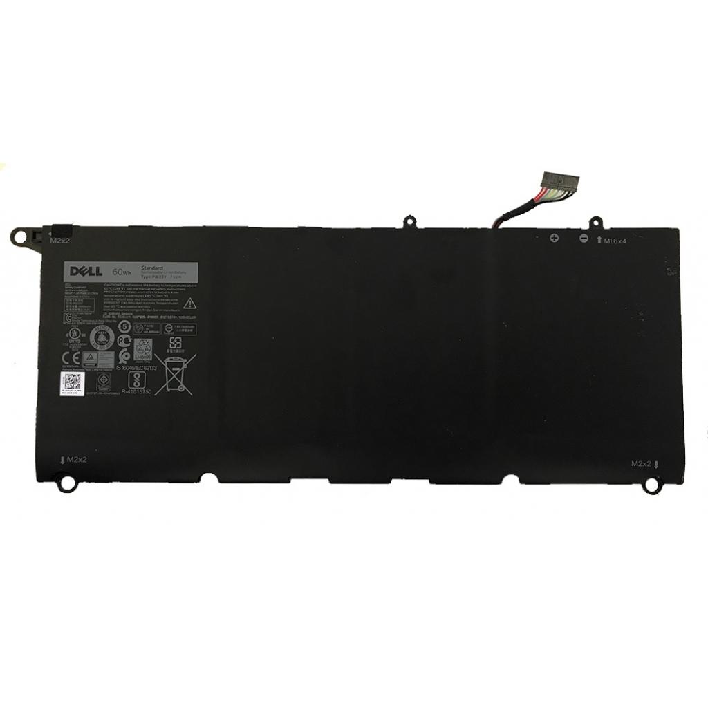 Аккумулятор для ноутбука Dell XPS 13-9360 PW23Y, 60Wh (8085mAh), 6cell, 7.6V, Li-ion (A47313) - 1