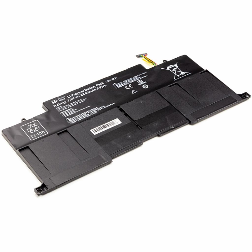 Аккумулятор для ноутбука ASUS Zenbook UX31 (UX31E-RY010V) 7.4V 6840mAh PowerPlant (NB431090) - 1 Аккумулятор для ноутбука ASUS Zenbook UX31 (UX31E-RY010V) 7.4V 6840mAh PowerPlant (NB431090) - 1