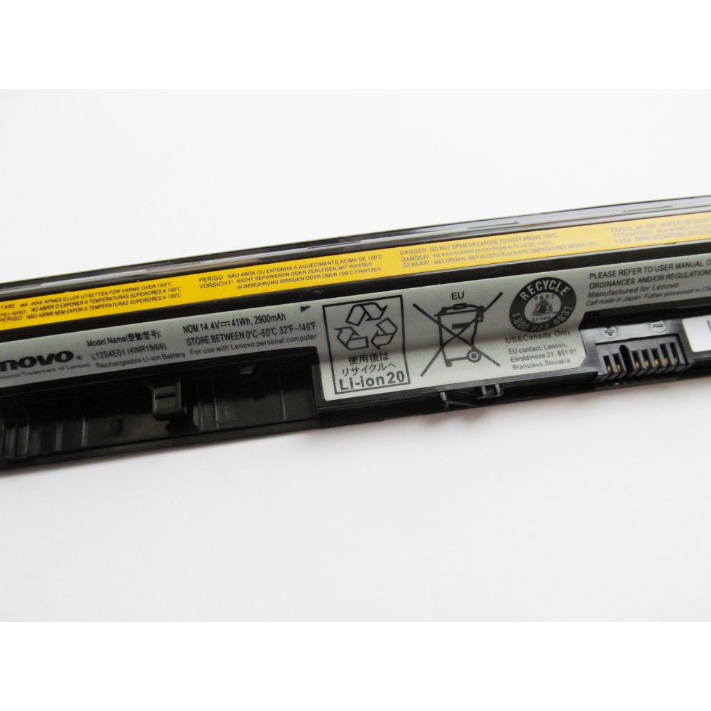 Аккумулятор для ноутбука Lenovo IdeaPad G50/G500s L12S4E01, 2900mAh (41Wh), 4cell, 14.4V, Li (A47449) - 1