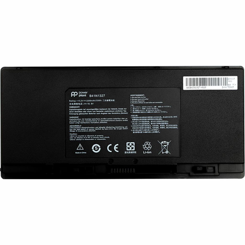 Аккумулятор для ноутбука Asus ROG 15.6" B551 (B41N1327) 15.2V 2200mAh PowerPlant (NB431175)