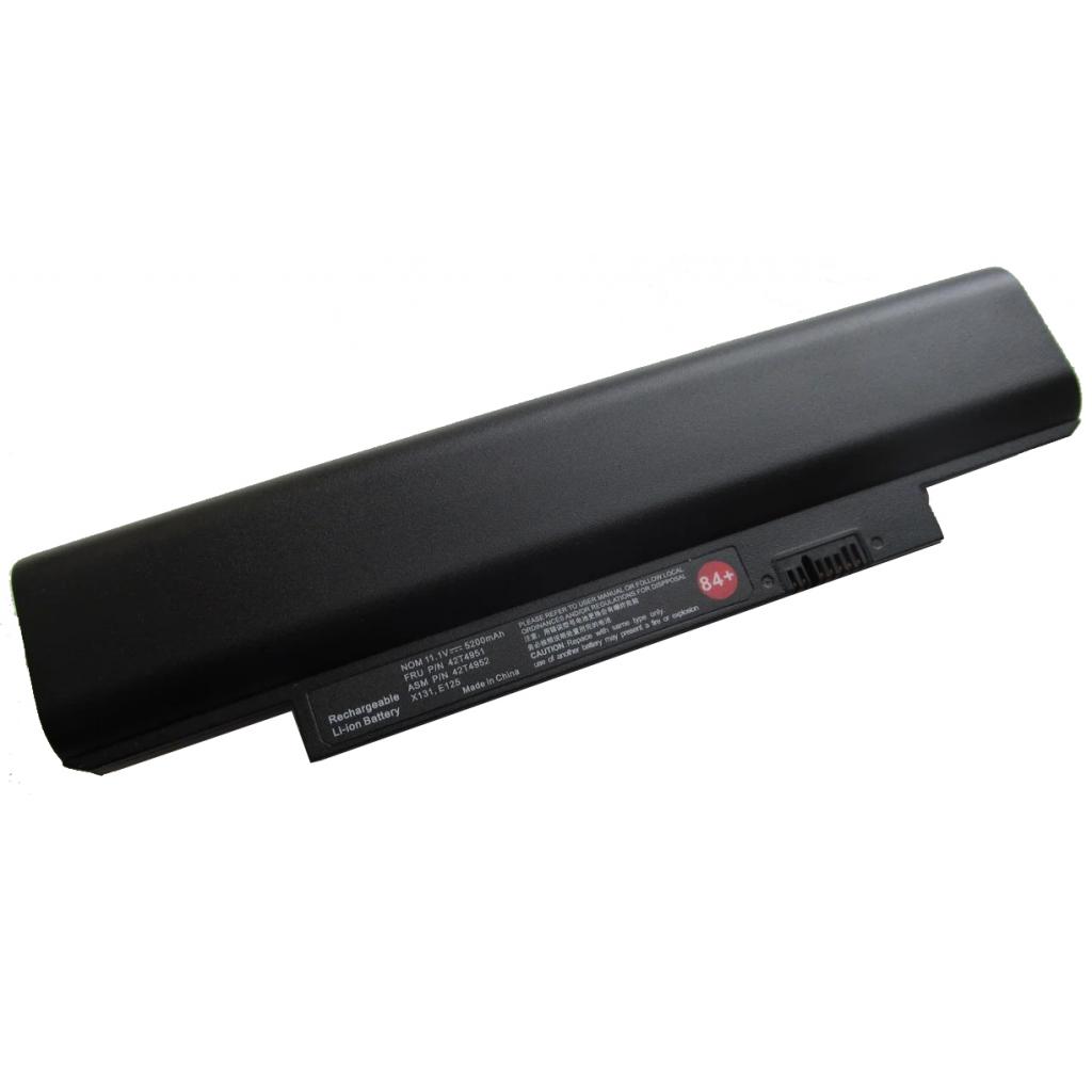 Аккумулятор для ноутбука IBM ThinkPad X121e, 5200mAh, 6cell, 11.1V, Li-ion, черная (A47038) - 1 Аккумулятор для ноутбука IBM ThinkPad X121e, 5200mAh, 6cell, 11.1V, Li-ion, черная (A47038) - 1