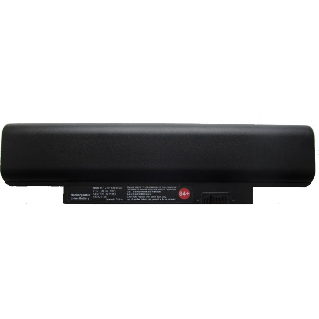 Аккумулятор для ноутбука IBM ThinkPad X121e, 5200mAh, 6cell, 11.1V, Li-ion, черная (A47038) Аккумулятор для ноутбука IBM ThinkPad X121e, 5200mAh, 6cell, 11.1V, Li-ion, черная (A47038)