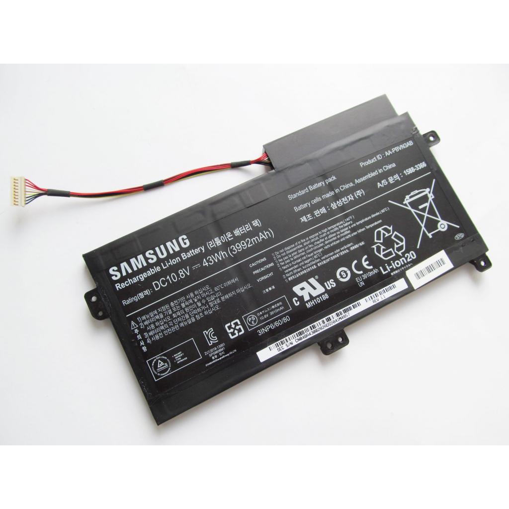 Аккумулятор для ноутбука Samsung 370R5 AA-PBVN3AB, 43Wh (3992mAh), 3cell, 10.8V, Li-ion (A47456)