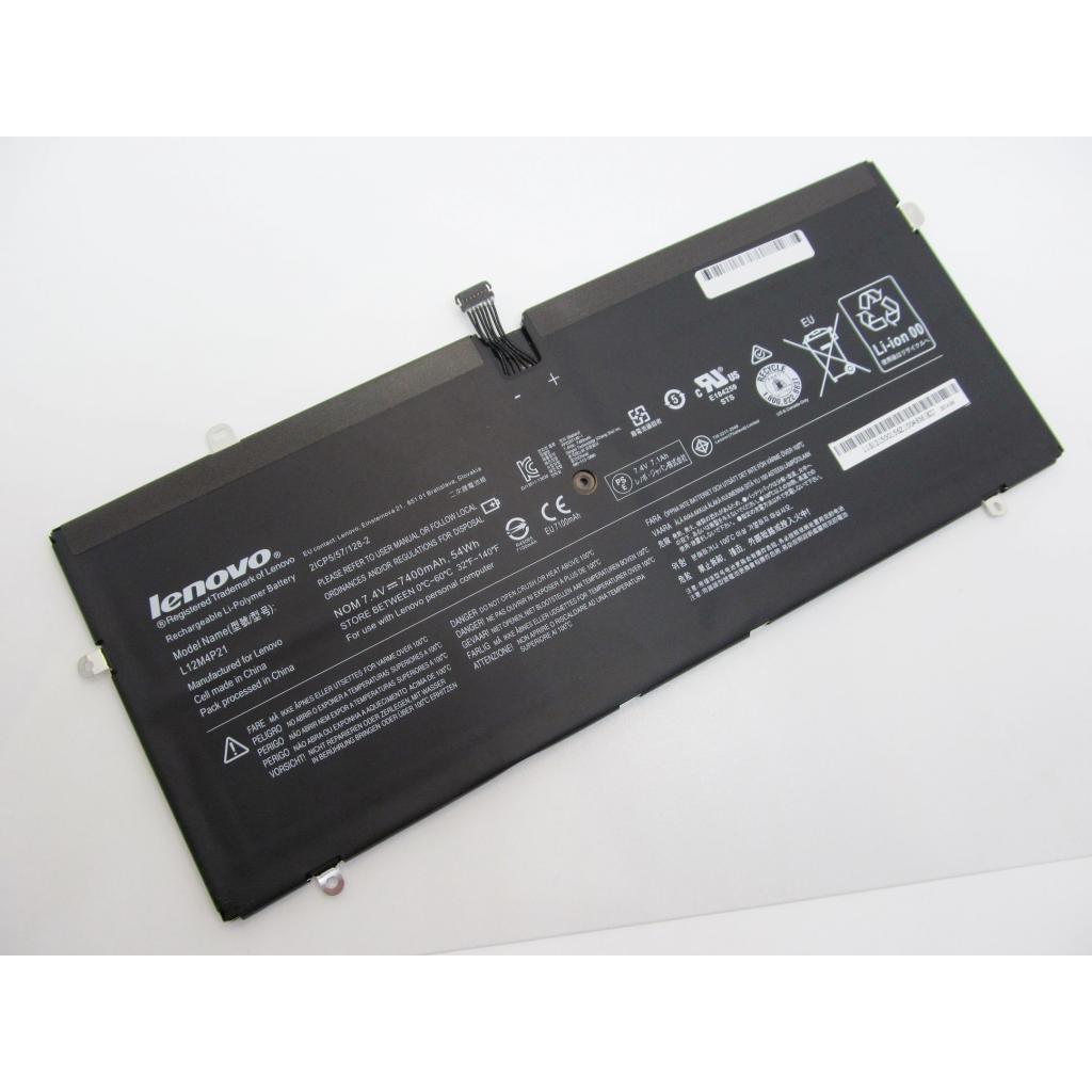 Аккумулятор для ноутбука Lenovo Yoga 2 Pro 13" L12M4P21, 54Wh (7400mAh), 4cell, 7.4V, Li-Pol (A47210) - 1 Аккумулятор для ноутбука Lenovo Yoga 2 Pro 13" L12M4P21, 54Wh (7400mAh), 4cell, 7.4V, Li-Pol (A47210) - 1