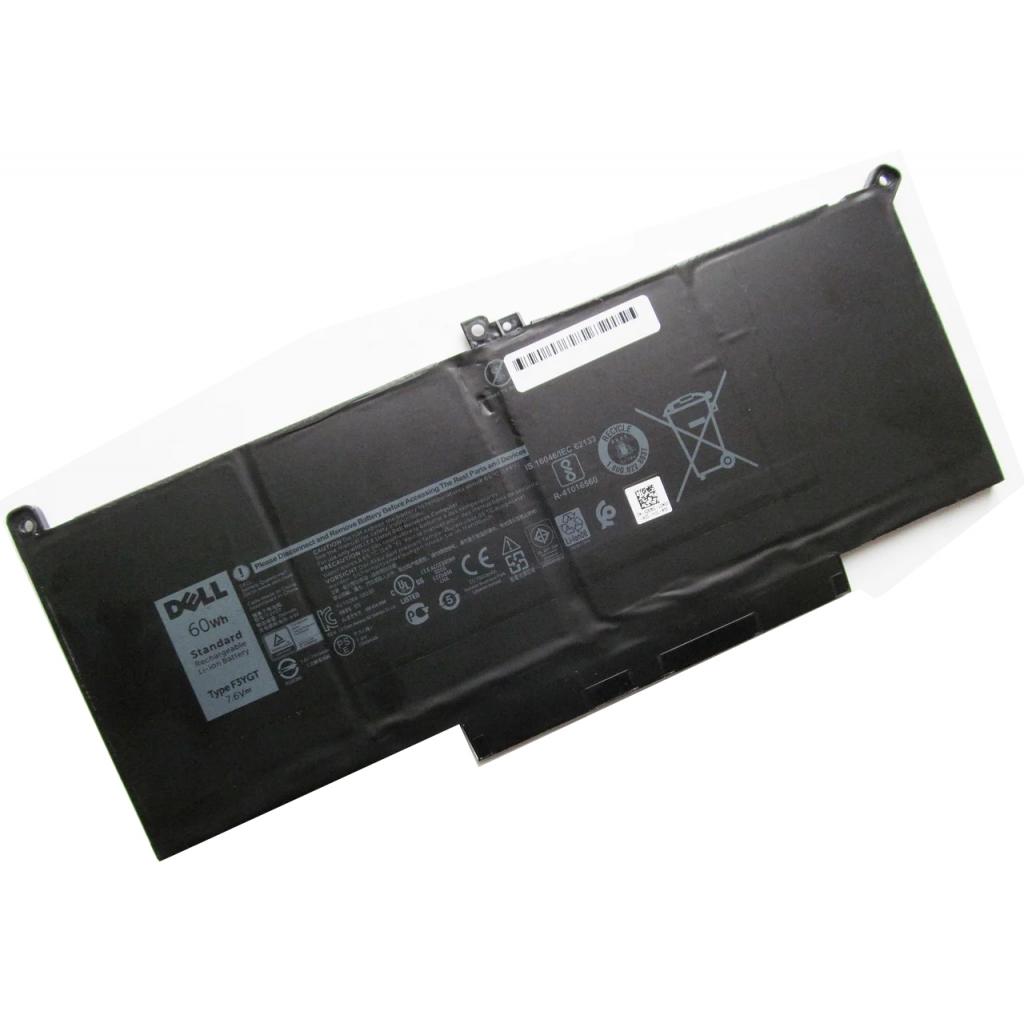 Аккумулятор для ноутбука Dell Latitude 7280 F3YGT, 7500mAh (60Wh), 4cell, 7.6V, Li-ion (A47413) - 1 Аккумулятор для ноутбука Dell Latitude 7280 F3YGT, 7500mAh (60Wh), 4cell, 7.6V, Li-ion (A47413) - 1